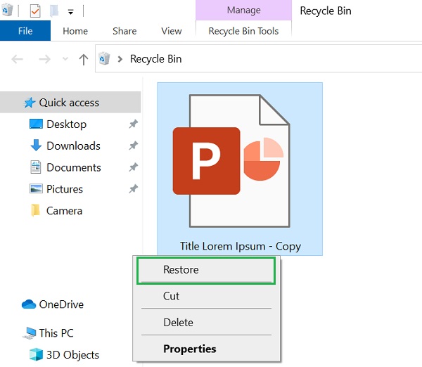 powerpoint recovery tool